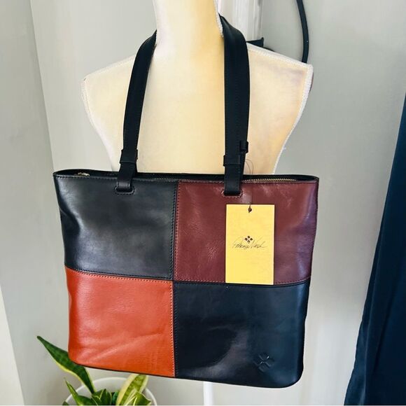 Patricia Nash Handbags - Patricia Nash Black and Red Tote Bag